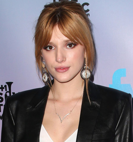 Disney Star Bella Thorne Suffers Wardrobe Malfunction At Kids