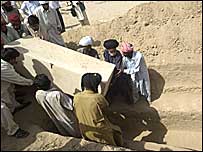 Benazir Coffin