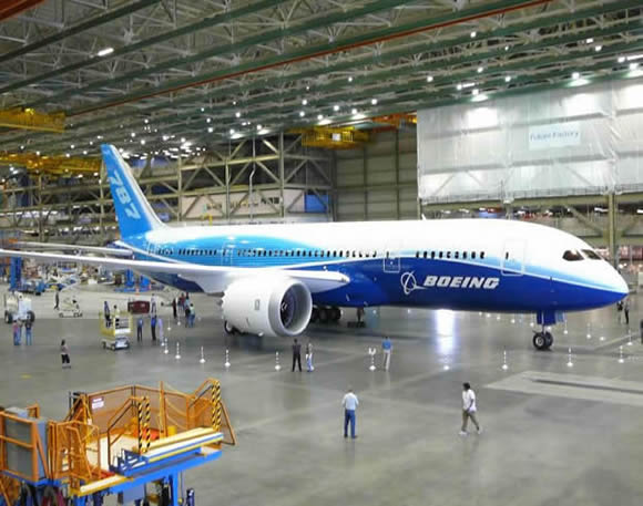 Boeing Dreamliner takes off on first test flight