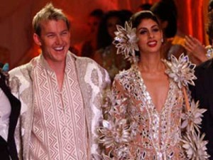 Brett Lee to walk the ramp for Indian designer