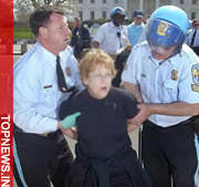 Police mum held over model killing