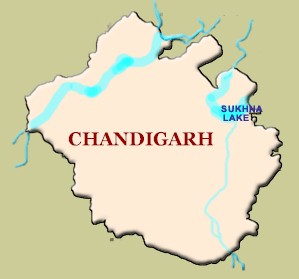 Chandigarh-map
