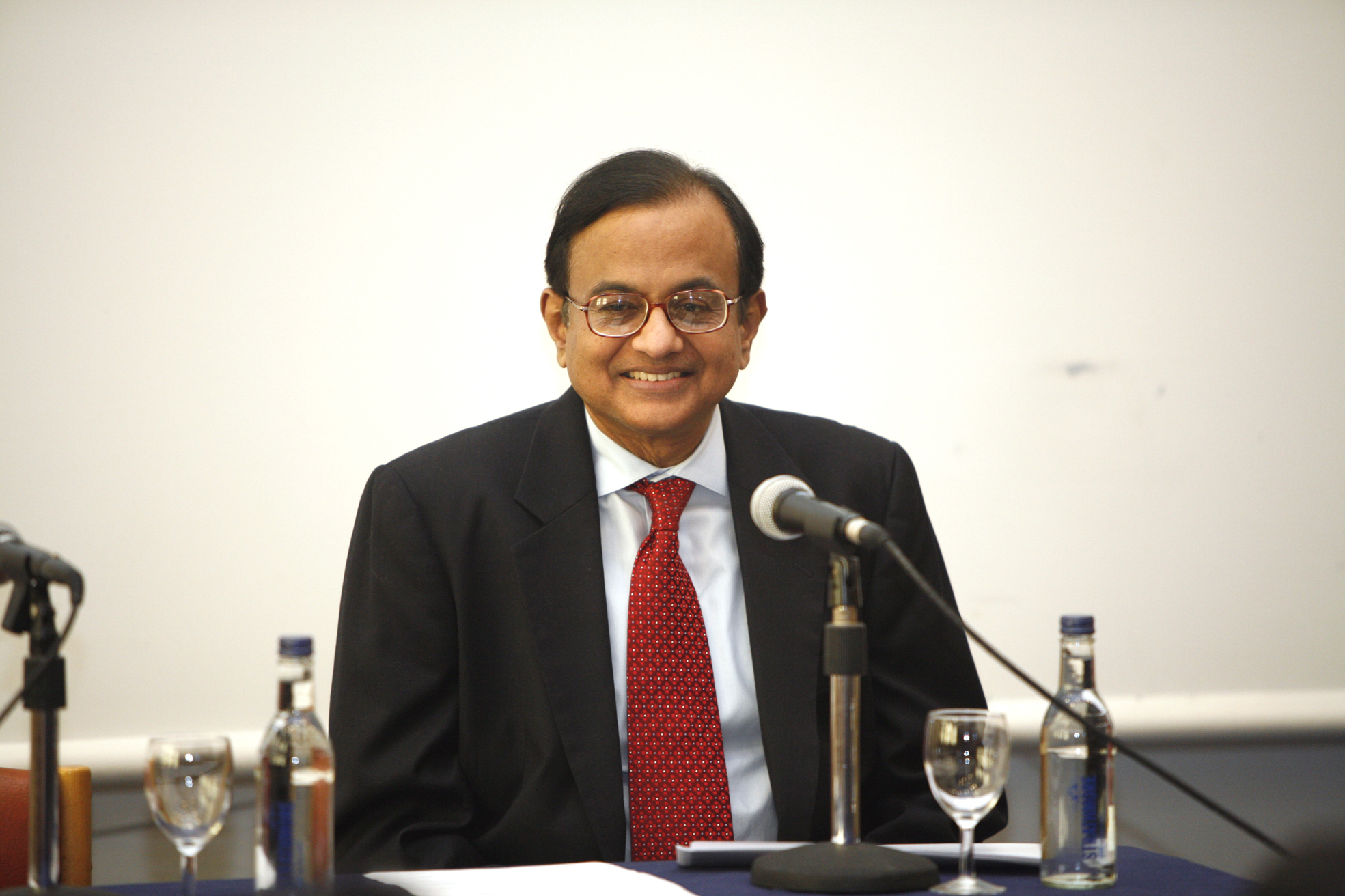 Finance Minister P. Chidambaram