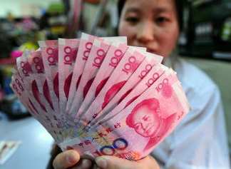 FDI inflows fell 1.35% during January-February in China