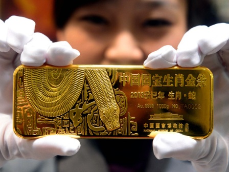 China becomes world's largest gold consumer