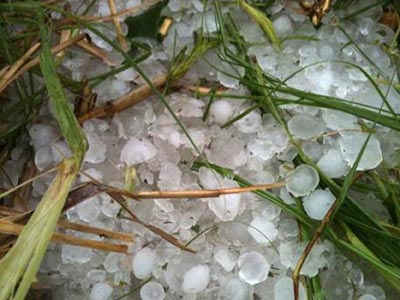 13 dead as hailstorms hit China