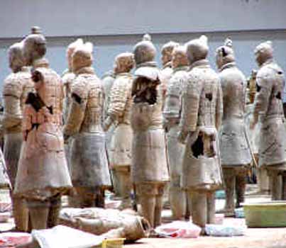 Chinese terracotta army is of servants, not warriors, claims expert