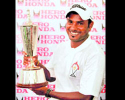 Rookie Indian golfer to play in same event as Tiger
