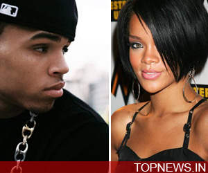 Did Chris Brown hit Rihanna after being accused of flirting with other women?
