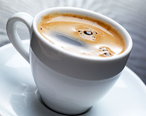 A cup of coffee may help banish wrinkles
