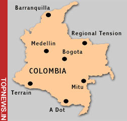 Five trapped in Colombian gold mine