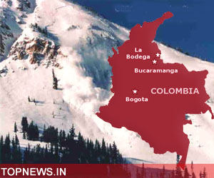 Avalanches from volcano eruption kill four in Colombia