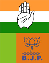 Congress and BJP bigwigs campaign in Madhya Pradesh
