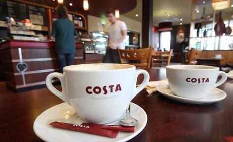 Costa Coffee records 20% rise in sales