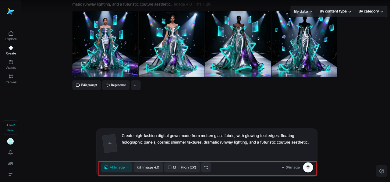 Crypto Couture: Dreamina
