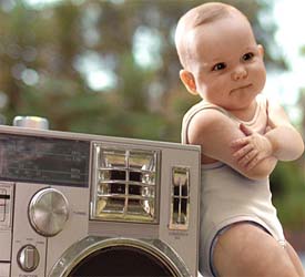 Some babies may be more interested to dance than to talk