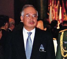 Malaysia's Deputy Prime Minister Datuk Seri Najib Razak