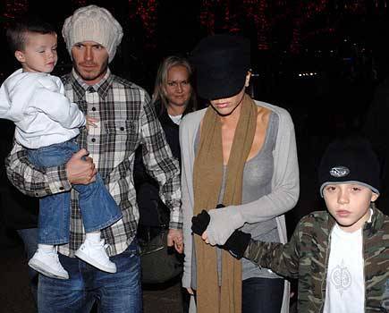 David Beckham Family