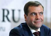 Dimitry Medvedev calls for Saakashvili to go in British press article