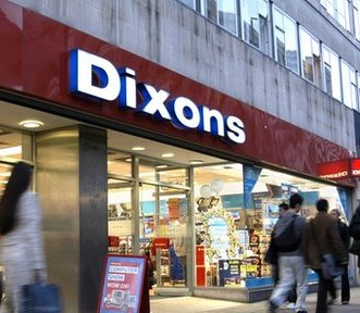 Dixons sales rise 8% over the 12 weeks to 5 January