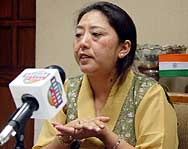 Dolma Gyary, Deputy Speaker of Tibetan Parliament-in-exile