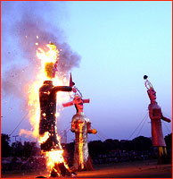 Duesshera celebrations held peacefully