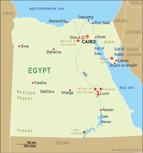 Egypt Map