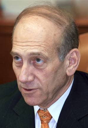 Israeli Interim Prime Minister Ehud Olmert