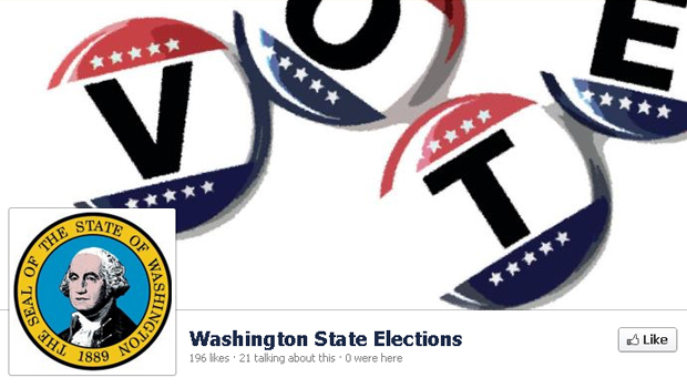 State of Washington to allow voter registration via Facebook