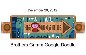 Google marks 200th anniversary of Grimm’s Fairy Tales with doodle