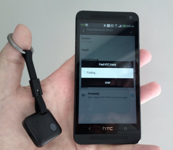 HTC launches mobile phone tracker device called ‘Fetch’