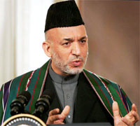 Afghanistan President Hamid Karzai