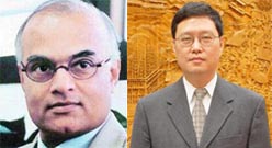 Chinese Vice Foreign Minister meets Menon