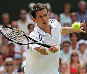 Henman didn''t hit a tennis ball for 17 months