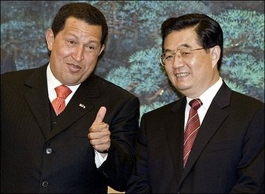 China, Venezuela presidents pledge closer cooperation 