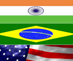 India, US, Brazil join European countries at climate mini-summit