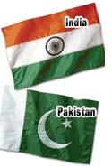India Pakistan flag
