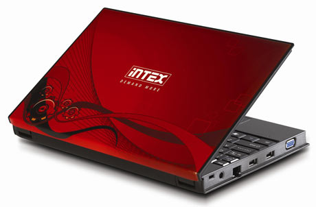 Intex Technologies launches its first netbook – N101-WC1100 – in India