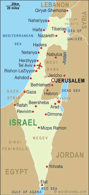 Isreal Map