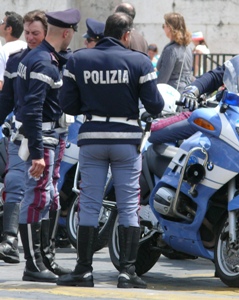 Italian police arrest two people over slush funds