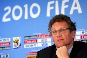 FIFA general-secretary Jerome Valcke 