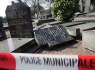 Rural Jewish cemetery damaged in Germany