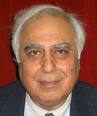 Kapil Sibal, India’s Union Minister Of Science And Technology And Earth Sciences