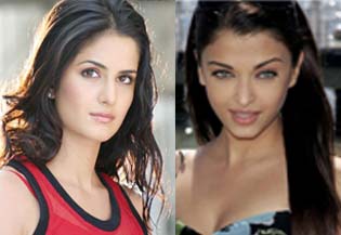 Katrina Kaif, Aishwarya Rai