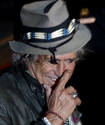 Table tennis keeping Keith Richards away from booze, fags