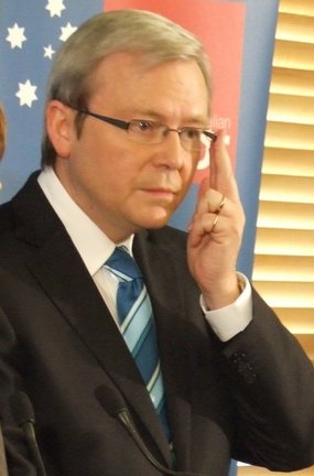 Australian Prime Minister Kevin Rudds