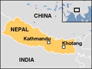 Maoists surrounded Nepali Congress campaigners in Khotang