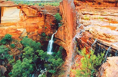 King's Canyon, in Australia's outback, worth getting up early for