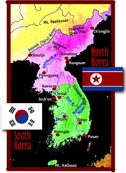 North & South Korea