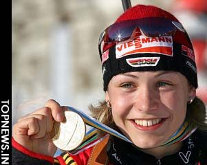 Neuner leads home German one-two in Ruhpolding